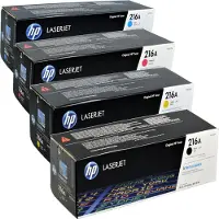HP 4 Toner W2410A-W2413A 216A Multipack K C M Y 4-farbig