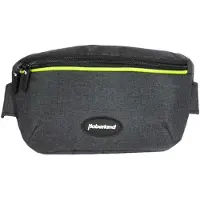 Haberland Lenker- / Bauchtasche "Crossbo anthrazit / grüne Biese