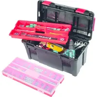 Parat 5813000391, Werkzeugkasten, Polypropylen, Schwarz, Rot, 30 l, 580 mm, 285 mm