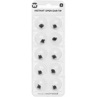 Widex Ohrstöpsel offen für RIC S/M Stl. S (8mm)