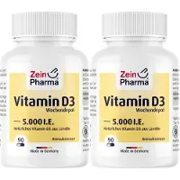 ZeinPharma Vitamin D3 Kapseln 5000 I.e. Doppelpack 2x90 St