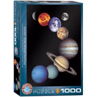 Eurographics The Solar System, 1000 Stück(e), Leerzeichen