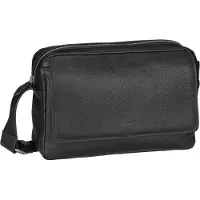 PICARD Leder Umhängetasche Schultertasche Milano Shoulder Bag Black schwarz