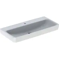 Geberit Waschtisch Renova Plan 100x48cm, Hahnl. mit., o. ÜL, we. K-Tect