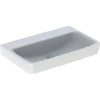 Geberit Waschtisch Renova Plan 75x48cm, o. Hahnl., ohne Überlauf, weiß