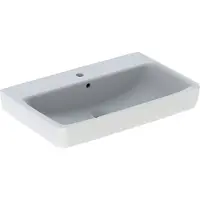 Geberit Aufsatzwaschbecken Renova Plan 75 cm weiß 501725001