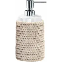 DECOR WALTHER Seifenspender Basket SSP Rattan Hell