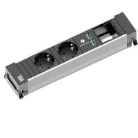 Bachmann Power Frame M 2Xcee7/3, 1Xusb A&C 22W 1Xcm 0,2M Gst18