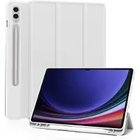 Techsuit - Flex Trifold (with Pencil Holder) - Samsung Galaxy Tab S9 Ultra / S10 Ultra - Gray