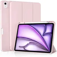 Techsuit - Flex Trifold (with Pencil Holder) - iPad Air 11 (2024) / Air 11 (2025) - Pink