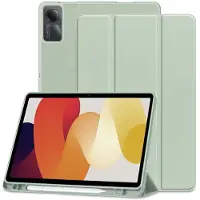 Techsuit - Flex Trifold (with Pencil Holder) - Xiaomi Redmi Pad SE 11 - Matcha Green