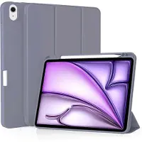 Techsuit - Flex Trifold (with Pencil Holder) - iPad Air 11 (2024) / Air 11 (2025) - Purple