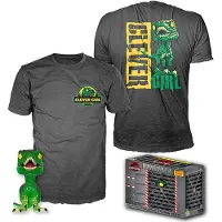 Funko POP! Pop! Jurassic Park - Figurka Velociraptora z T-shirtem Exclusive S