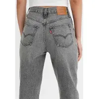 Levi's 80s Straight Jeans Grey Größe: W23L30 | Straight Jeans Outlet | Damen | Grau