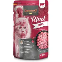 Leonardo Sparpaket Finest Selection Katzenfutter Pouch 32 x 85 g - Rind pur