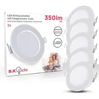 Briloner BKL1545, Strahler Oberflächenbeleuchtung, LED, 3 W, 2700 K, 350 lm, Weiß