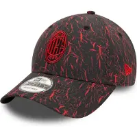 New Era 9Forty Strapback Cap - AC MAILAND crinkle print