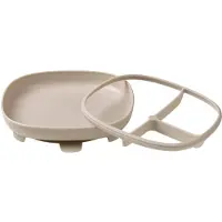B.Box 2in1 Suction Plate Teller mit Saugnapf Latte 1 St.