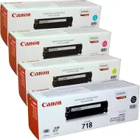 Canon 4 Toner 718 Multipack BK C M Y 4-farbig