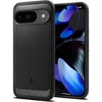 Spigen Google Pixel 9 / 9 Pro Hülle - Silikon - - Backcover/Soft Case - Schwarz