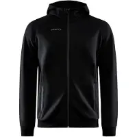Craft Sweatjacke Core Soul Full Zip Hood M Black Herren-XXXL