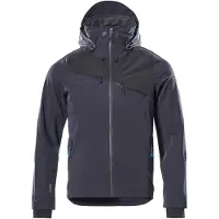 Mascot Hard Shell Jacke Advanced 17001, Farbe:schwarzblau/schwarz, Größe:4XL