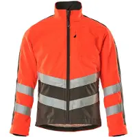 Mascot Warnschutz-Fleecejacke Sheffield 15503-259 Gr. M hi-vis rot/dunkelanthrazit