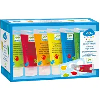 Djeco Fingermalen - 6 st.. - Bunt - - One Size - Farbe