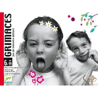 Djeco Gra karciana pamieciowa minki Grimaces