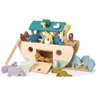 Tender Leaf Toys Noah's Wooden Ark, 3 Jahr(e), Mehrfarbig, Holz