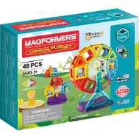 Magformers 703016, Aktion/Abenteuer, 3 Jahr(e), Mehrfarbig, Metall, Kunststoff