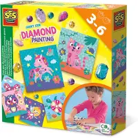 SES Creative - Diamantmosaik - - One Size - Kreatives Spielset