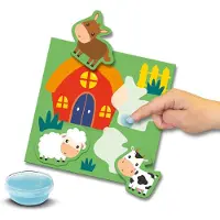 SES Creative My First Sticking Animals Brettspiel
