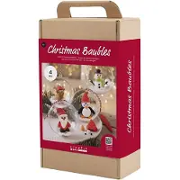 Creotime DIY Set Weihnachtskugeln Modelliermasse