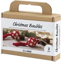 Creativ Company - Christmas Baubles - Macramé (977584)