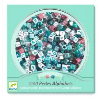 Adlibris Perlen - 1000 st. - Alphabet - Silber - - One Size - Perlen