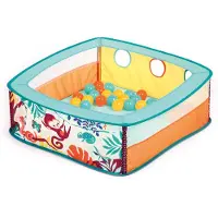 Ludi Laufstall m. Bälle - 80x80x30 cm - Jungle - - One Size - Bällebad