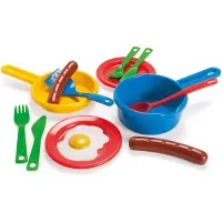 Dantoy Wurst-Set - My Little Kitchen - 13 Teile - - One Size - Spiellebensmittel