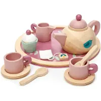Tender Leaf Toys Holzspielzeug - Tee-Set - Birdie - - One Size - Spielküchen