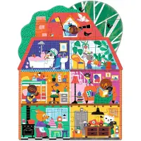 Djeco -Bodenpuzzle: Haus - 36 Teile