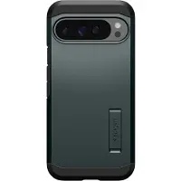 Spigen Google Pixel 9 Pro XL Hülle - Kunststoff - - Backcover/Hard Case - Dunkelgrün