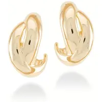 Luxenter Zunduri Ohrringe 18 Kt. Gelbgold Finish
