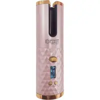 Italian Design Kabelloser automatischer Lockenstab „Diamond Curl“ - rosa und goldfarben - 34W | Gr.: onesize