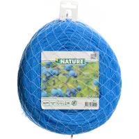Nature Gartennetz nano blau Maschenweite 8x8mm 22 g/m2 5x4m (blauw)