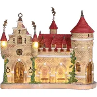 Luville Weihnachten weihnachtshaus efteling schloß der schnee titan b/o (bruin)