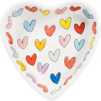 Blond Amsterdam Schale Herzen in Bunt - 22cm | Gr.: onesize