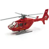 Jägerndorfer Hubschrauber Noodarts rot Maßstab 1:50 Weihnachtshäuschen (rood)