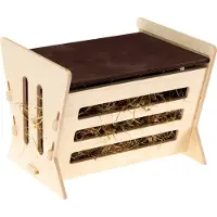 Ferplast Hay Wood 1 Kaninchenfutterspender