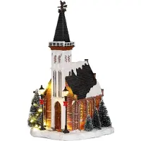 Luville Kirche batteriebetrieben l15xw16,5xh31cm Weihnachten (multi)