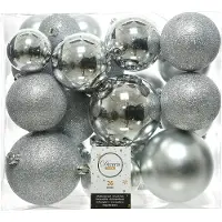 Décoris Dekorative Christbaumkugel 26 Einheiten